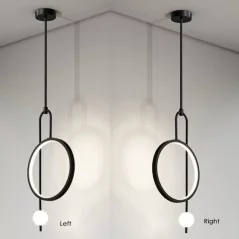 Luminaire suspendu au design moderne minimaliste