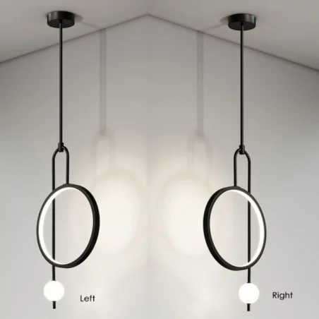 Suspension luminaire chambre moderne minimaliste