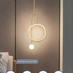 Luminaire suspendu au design moderne minimaliste - 8
