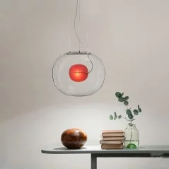 Luminaire haut de gamme suspendu au design simpliste