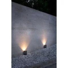 NOBORU LED Projecteur/lèche-mur gris foncé