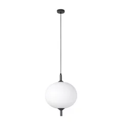 SAIGON Lampe suspension exterieur exterieur grise/blanche mat R45 cone cap