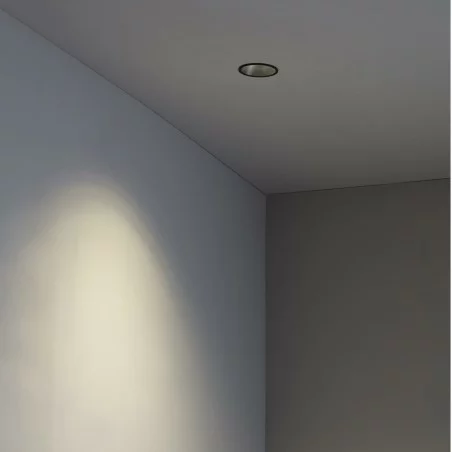 RADÓN-R Lampe encastrable orientable noire