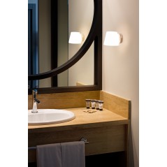 Eclairage salle de bain chrome brillant BIANCA