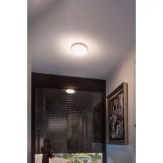 Plafonnier salle de bain blanc ZON LED