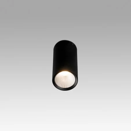 plafonnier spot cylindrique led noir REL-P LED