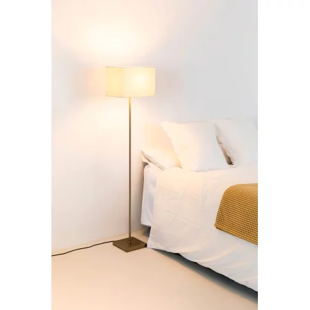 lampadaire salon rectangulaire blanc