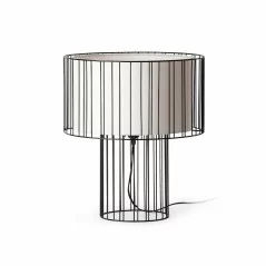 lampe de table design haut de gamme style industriel noir