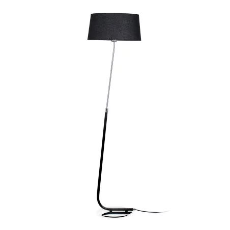 lampe de salon sur pied design noir