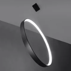 Lampe suspension moderne noir