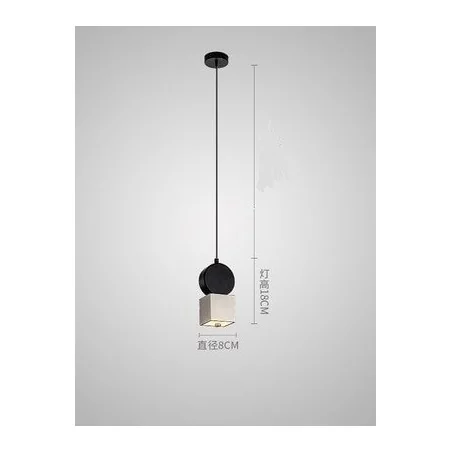 Luminaire suspension design salon nordique moderne