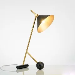 Lampe de Table en métal moderne nordique simple  - 2