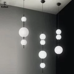 Luminaire suspendu vertical moderne design italien - 4