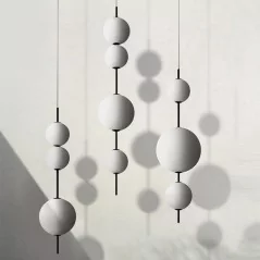 Luminaire suspendu vertical moderne design italien - 5