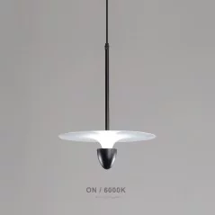 Lampe LED suspendue au design moderne simpliste - 7