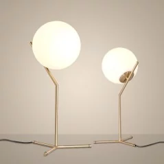 Lampe de Table LED en verre au design nordique moderne - 5