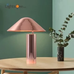 Tischleuchte mit minimalistischem Design - 1