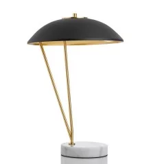 Lampe de table LED rétro en cuivre
